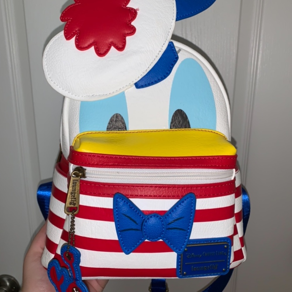 Donald Duck Disney Cruiseline Mini Loungefly